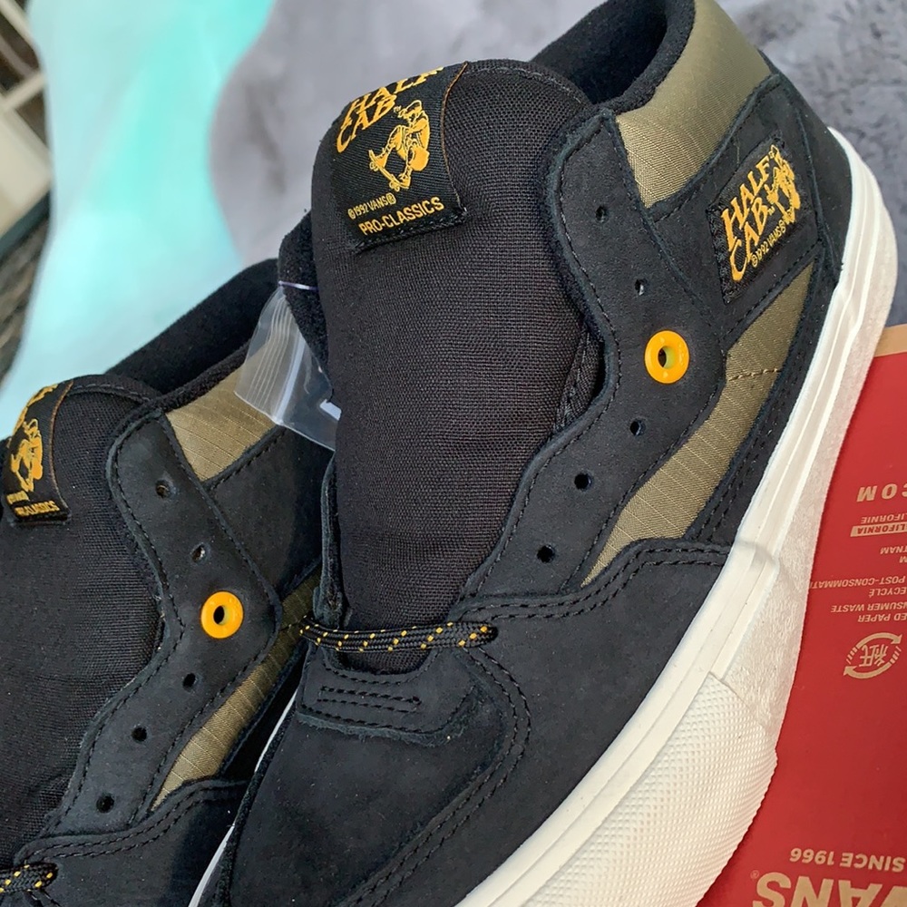 VANS HALF CAB PRO SURPLUS BLACK/MILITARY WMNS - Picture 14 of 16